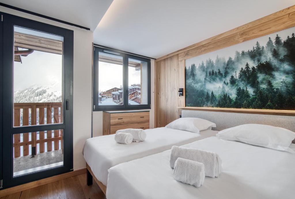 Chalet Hotel Turquoise La Plagne-Tarentaise Esterno foto