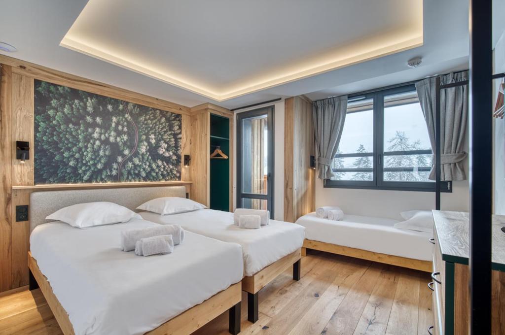 Chalet Hotel Turquoise La Plagne-Tarentaise Esterno foto